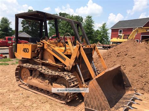 case 450 track loader weight